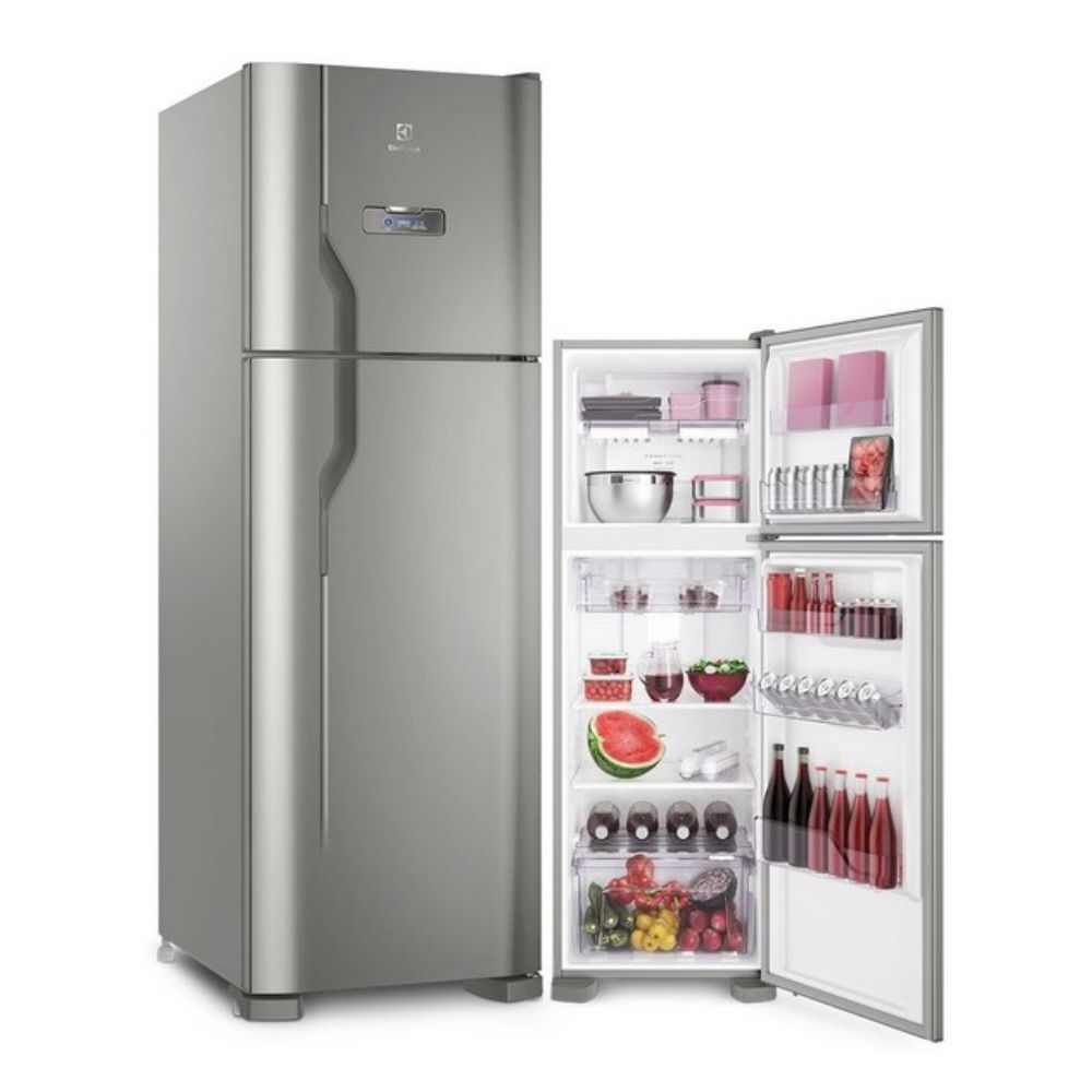 Refrigerador Electrolux Dfx41 371l Inox 127v