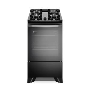 FOGÃO ELECTROLUX 4 BOCAS FE4GP PRETO BIVOLT