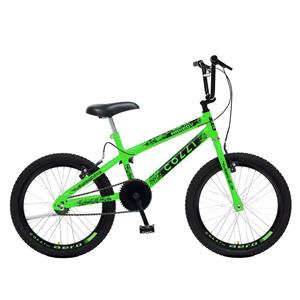 BICICLETA COLLI SKILL BOY FREIO DISCO ARO 20 VERDE NEON