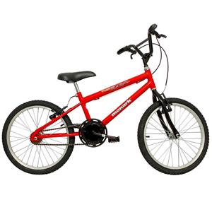 BICICLETA INFANTIL MONARK BMX ARO 20 VERMELHO/PRETO