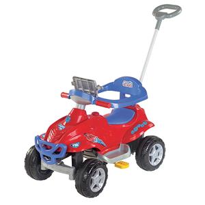 QUADRICICLO MAGIC TOYS QUADRI TOYS VERMELHO 9400