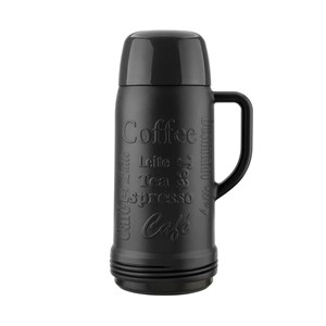 GARRAFA TÉRMICA INVICTA ARÁBICA 1L PRETO 2140/105