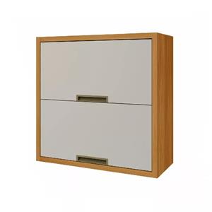 ARMARIO NESHER IMPERATRIZ 2 PORTAS 80CM FREIJO OFF WHITE