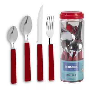 FAQUEIRO BRINOX RIVIERA 24 PECAS